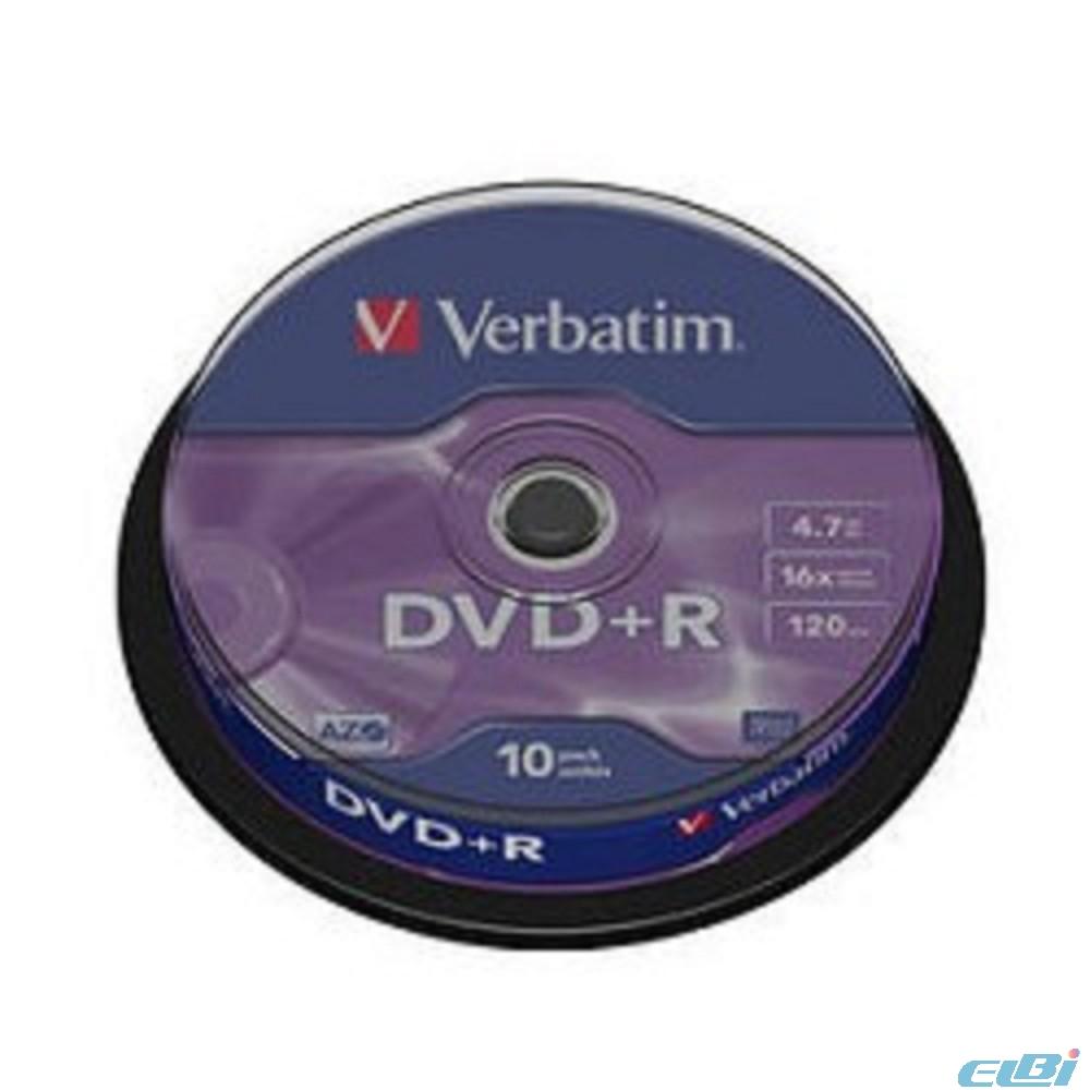DVD+R, DVD+RW диски в упаковке Cake box и Bulk